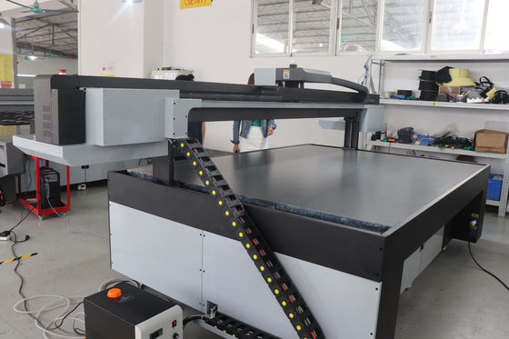 Inkjet Digital Flatbed LED UV Printer Sturdy Flat Bed UV Printer