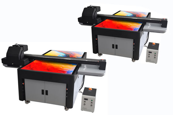 2-Printhead Wide Format UV Printer Professional Sign Printing Machine With UV LED Ink