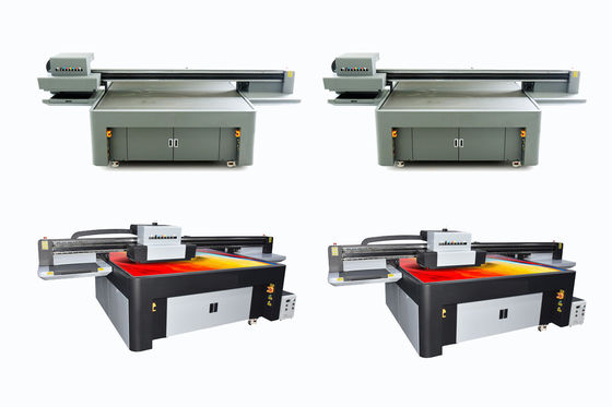 Inkjet Printing Large Format UV Printer With W CMYKLCLM Light Oil Ink Color And Output
