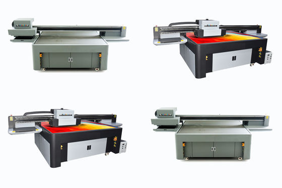 W CMYKLCLM Light Oil Ink Color Large Format UV Printer 4130 X 2000 X 1300mm Equipment Dimension For Printing