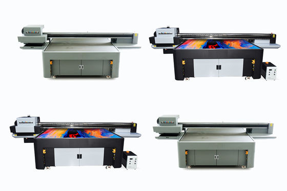 Resolution UV Flatbed Printer With Double Printing Mode Speeds Up To 108 Sqm/hour
