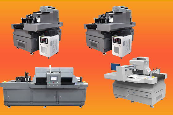 USB 3.0 Interface UV Printer Flatbed Bottle Printer with Print Software