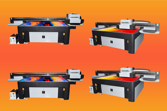 1440dpi UV Flatbed Printer With RICOH G5 Nozzle LED Environmental UV Ink USB 3.0 Interface