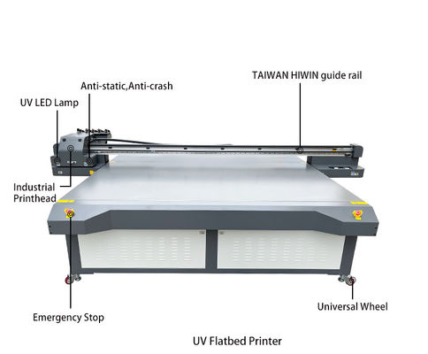 10cm Height UV Card Printer With WCMYKLCLM Light Oil LED Environmentally Friendly Ink