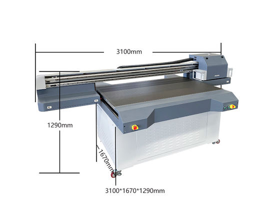 Multi Function UV Flatbed Printer with Double White Color Printing Modes