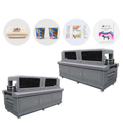 Single Pass UV Printing UV Printer Flatbed Bottle Printer With Onyx Thrive Rip Software