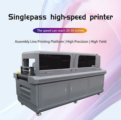 Ink Type LED Environmental UV Ink Printer Machine For Plastic Speed Printing Speed Up To 200 Sqm/h