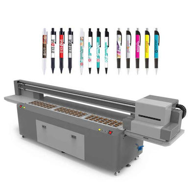 UV LED Printing Technology UV Printer With Rich G5/G6 Nozzle And Ink Color W CMYKLCLM Light Oil