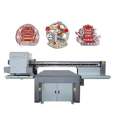 Resolution UV Flatbed Printer Steel Frame Structure 50/60Hz Power Supply Up To 1440dpi Printing Resolution