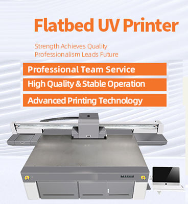 Up To 700 Ml Ink Cartridge Capacity Large Format UV Printer For Lnk Type LED Environmental UV Ink
