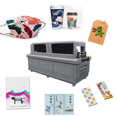 LED UV Lamp Drying System Single Pass UV Printer With Onyx Thrive Rip Software And Optional Plasma Installation
