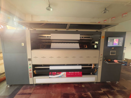 4 / 8 Colors 320cm Large Format Dye Sublimation High Speed Flag Printing Machine For Making Custom Flags