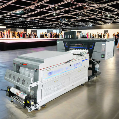 Intelligent 4 Pass 30 DTF Printer With Auto Capping / Moisturizing LED UV Curing System