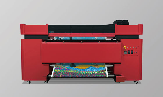 Advanced Flag Printer 3L Ink Volumn 380V Input Voltage 80KG Maximum Roll Weight