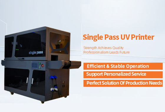 Versatile Plasma Installation UV Printer Flatbed Bottle Printer With Onyx Thrive Rip Software