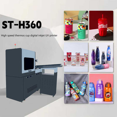 Printing Diameter 40-120mm Cylinder UV Printer With 1812mm* 660mm *1820mm 300kg