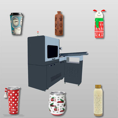 Efficiently Print On Cylinders Up To 300mm Diameter And 600mm Length With Our Advanced Cylinder UV Printer