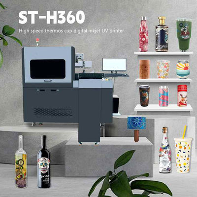 Efficiently Print On Cylinders Up To 300mm Diameter And 600mm Length With Our Advanced Cylinder UV Printer