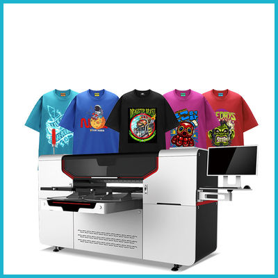 20-28 Work Environment DTG Printer With 4 Printer Heads And 2-3mm Jet Force