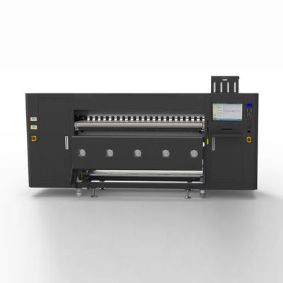 Compressed Air Pressure ≥0.7mpa Fabric Printer With Output And PLC Ink Supply System