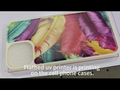 AC220V 50HZ Commercial Printing Equipment Powerful Digital UV Flatbed Printer