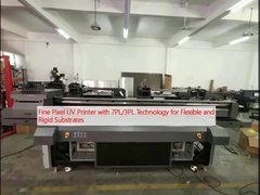Fine Pixel UV Printer with 7PL/3PL Technology for Flexible and Rigid Substrates
