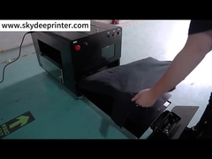 750W DTG Printer with W CMYK LC LM Print Color and 1/300 Inch Spray Hole Spacing