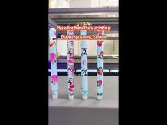 Compact UV Printer Cylinder Flat Bed UV Canvas Printer cylindrical